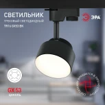 Трековый светильник ЭРА TR16 GX53 BK (220V)