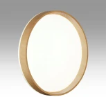 Настенно-потолочный светильник Sonex Gari Wood 7684/EL BASICA SN пластик/кор. под дер. LED 70Вт 3000-6000K D490 IP43 пульт ДУ