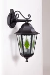 Настенный фонарь уличный Oasis Light PETERSBURG lead GLASS 79802lg Bl