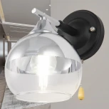 Бра с выключателем Arte Milano Napoli-9354 339354/1W CR+BK (220V)