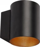 Светильник настенный Feron ML1750 Glow 48433 G9,15W, 230V чёрный + золото (круглые)