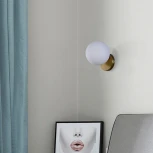 Настенный светильник (бра) Tip Of The Tongue - Wall Mounted, 2015 L D20 ImperiumLoft Brume01 (177976-26) (220V, шар)