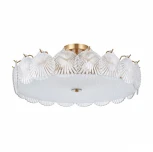 Потолочная люстра на штанге Arte Milano Rim 312009/D600 BS (220V, круглые, ракушка)