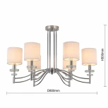 Потолочная люстра Favourite Tesso 2680-6P