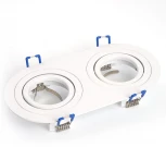 Светильник встраиваемый Feron DL2812 48460 50W G5.3 черный