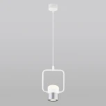 Подвесной светильник Eurosvet Oskar 50165/1 LED белый/серебро