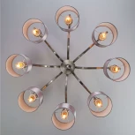 Потолочная люстра Eurosvet Ofelia 60070/8 сатин-никель