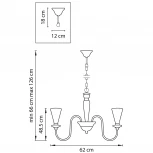 Подвесная люстра Lightstar Torcia 780060