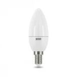 Лампочка светодиодная E14 12W 220V свеча белая 3000K Gauss 33112