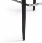 Барный стул Tetchair ALVOR (Ткань,Металл/Бежевый,Черный) 15468