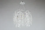 Подвесная люстра Aployt Gertunia APL.847.13.10 (220V, хрусталь, на тросе, листья, ветки)