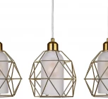 Подвесной светильник 33 ИДЕИ PND102.03.01.001WH.PA-M35PA (220V, на проводе)