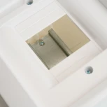 Бокс встраиваемый 4 модуля Stekker 49634