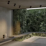 Уличный потолочный светильник Maytoni Spin O310CL-L7GF3K (LED, 220V, круглые, IP54)