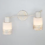 Спот на штанге Eurosvet 20025-20026 20025/2 белый с золотом (220V, круглые)