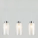 Подвесной светильник Eurosvet 50001 50001/3 хром (220V, на проводе, круглые)