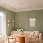 Точечный светильник накладной Wolta WSL-GU10/10WG под лампу GU10 Белый / Золотой CELLA