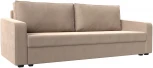 Диван прямой Лига-009 (Бежевый/Велюр) Лига Диванов арт.118040