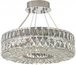 Подвесная люстра Arti Lampadari Sora E 1.5.40.100 N (220V, хрусталь, на тросе, круглые)