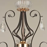 Подвесная люстра Reluce 04456-0.4-03 (220V, подвески, на цепи, подсвечник, свеча)