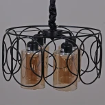 Подвесная люстра Reluce 03883-0.4-04 BK (220V)