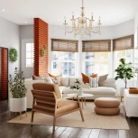 Подвесная люстра Arte Milano AM346109 346109/6 FGD (220V, подвески, на цепи, подсвечник, свеча)