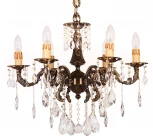 Подвесная люстра 50802 (220V, подвески, на цепи, подсвечник, свеча)