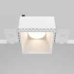 Встраиваемый светильник под гипсокартон Share GU10 1x20Вт Maytoni Technical DL051-01-GU10-SQ-W (220V)