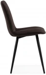 Стул Notta на металлокаркасе Дани коричневый / черный 560287