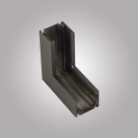 Коннектор угловой внутренний для накладного магнитного шинопровода AM Group MAGNET AM504 BK (48V)