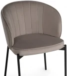 Стул Woodville на металлокаркасе Нейл дымчатый / черный 528449