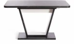 Стол обеденный VOX ЛДСП, 132-172x85x75,5 см, Мрамор черный/Белый Tetchair 19268
