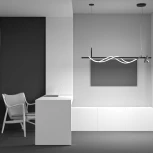 Подвесной светильник с гибким неоном Tau MOD166PL-L30GB3K Maytoni (LED, 220V, на тросе)