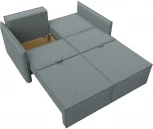 Диван прямой Либерти мини (Серый/Рогожка) Лига Диванов арт.121914