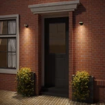 Настенный уличный светильник Novotech Elegance 359405 черный IP54 LED 4W 220V 4000K 380Лм