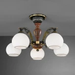 Потолочная люстра Reccagni Angelo 8630 PL 8630/5 (220V)