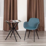 Кресло VALENTINO (mod. PC45-2) Tetchair (Бирюзовый,Серый,Черный).