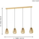 Подвесной светильник Eglo Alobrase 98649