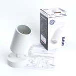 Архитектурная подсветка Feron Бостон 48323 DH1704, на стену, GU10 белый (220V, круглые, IP54)