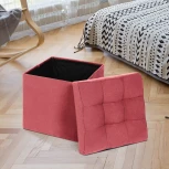 Пуфик Dreambag складной Коралловый Велюр 13584