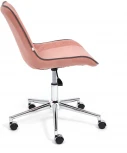 Кресло STYLE флок , розовый, 137 Tetchair 13953