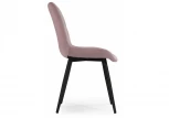 Обеденный стул на металлокаркасе Woodville Fox light purple / black 12000