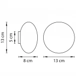 Потолочный светильник круглый Lightstar Uovo 807010 (220V)