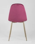 Стул Stool Group Валенсия велюр бордо золотые ножки УТ000004432