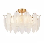 Потолочная люстра на штанге Arte Milano Rim 315009/D500 BS (220V, перо)