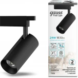 Трековый светильник Gauss Track Lights LED TR086 (220V, круглые)