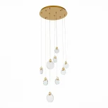 Подвесной светильник ST Luce Montecelio SL6104.203.09 (LED, 220V, хрусталь, на проводе)