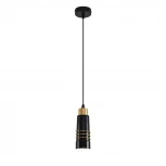 Подвесной светильник Lumion Lilo 8361/1A золото/черный металл/керамика E27 60W 220V