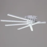 Потолочная люстра светодиодная на штанге с пультом Reluce 07138-0.3-05 (регулировка яркости, 220V)