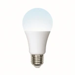 Лампочка светодиодная шар белая E27 10W 4000K Uniel LED-A60-10W/NW/E27/FR/12-24V PLO55WH